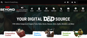 D&D Beyond Digital Source