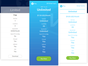 Windscribe Pricing