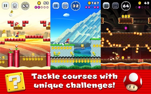 Super Mario Run Challenges
