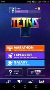 Tetris mobile