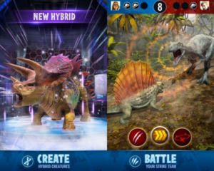 Jurassic World Create and Battle