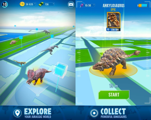 Jurassic World Explore and Collect