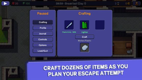 The Escapists Craft
