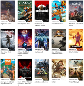 xbox game pass list of pc games