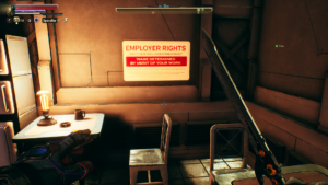 The Outer Worlds Employer Rights