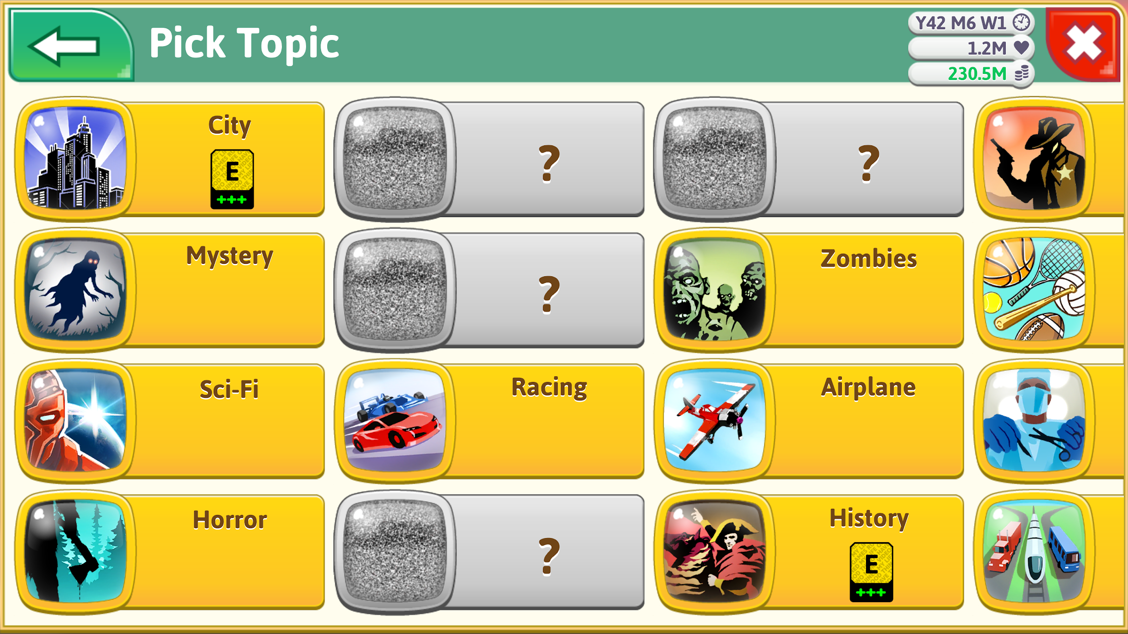 game dev tycoon topics