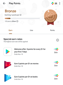 Google Play Points Rewards Program Featured