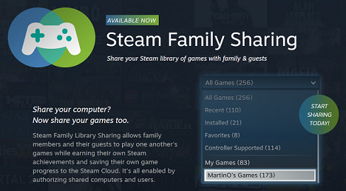 Steam Family Sharing Featured