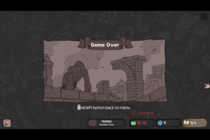 Screenshot of Tiny Civilization Game Over Screen