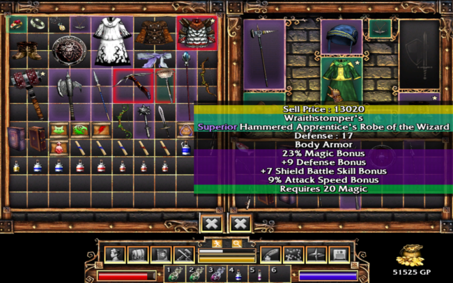 Screenshot of FATE Merchant Shop