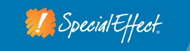 Logo of SpecialEffect, a charity that makes eye gaze games, among other things